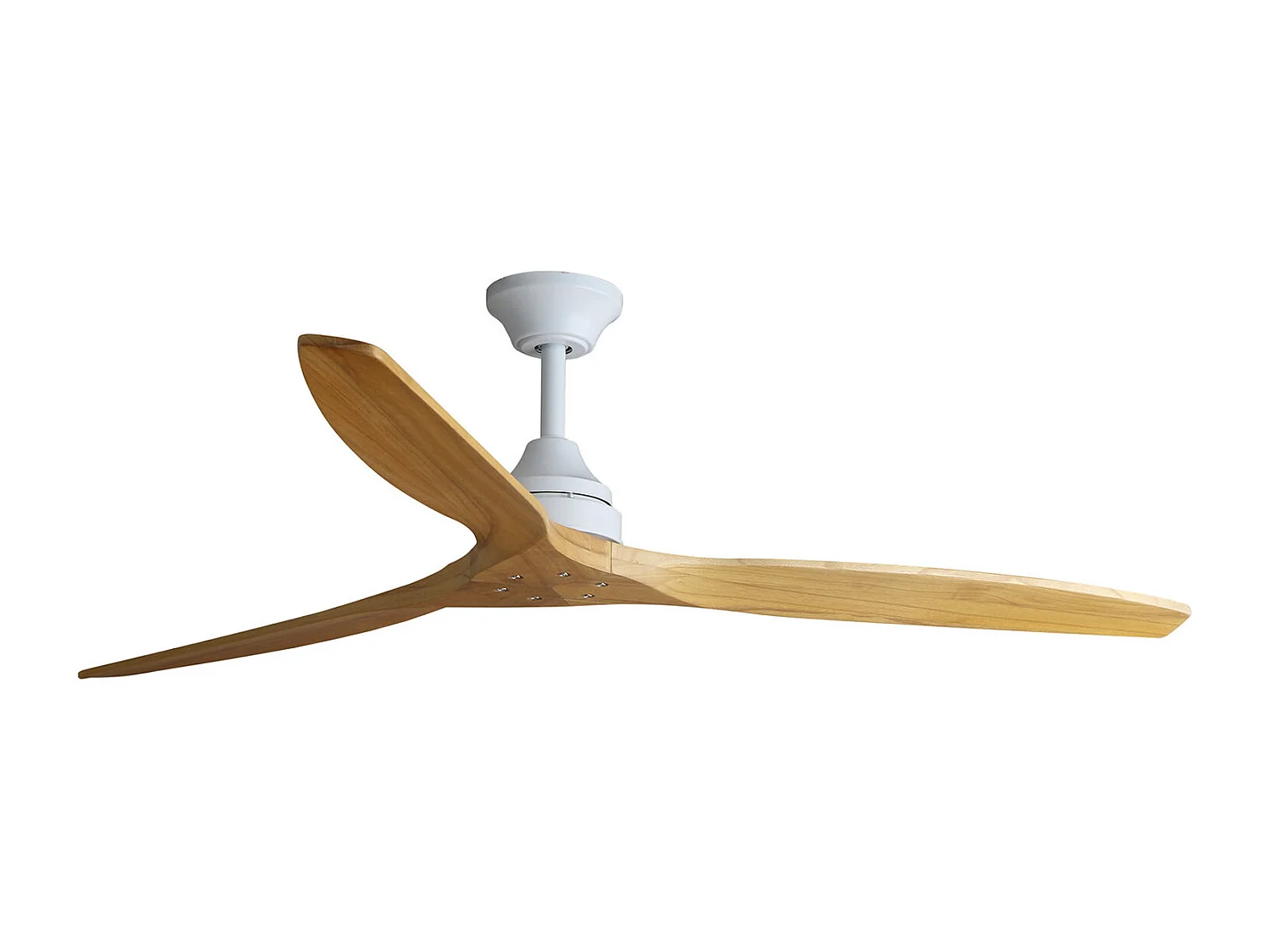 Ventilateur ALO L DC SMART blanc/bois