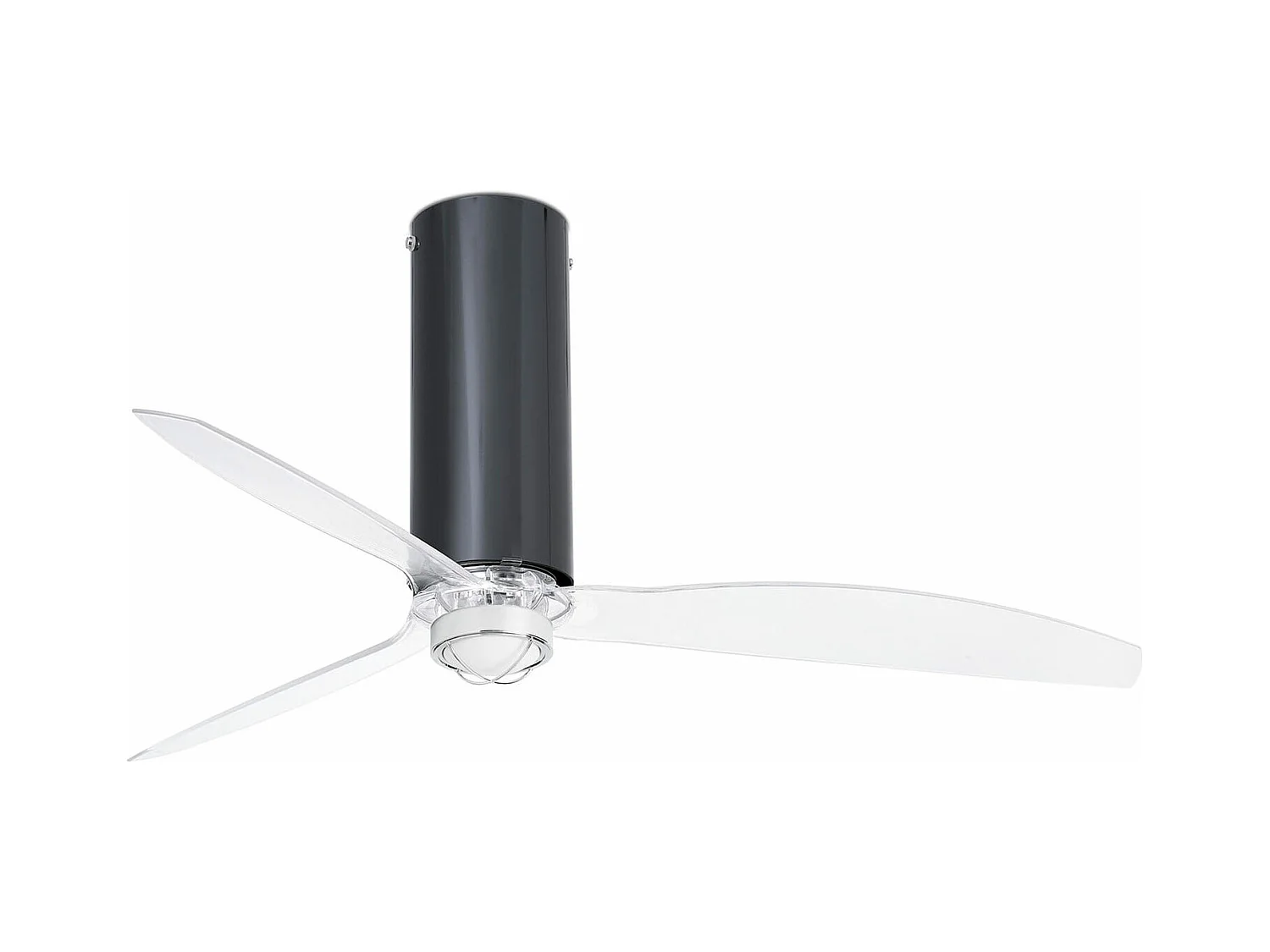 TUBE FAN M LED Ventilateur DC noir brillant/transparent