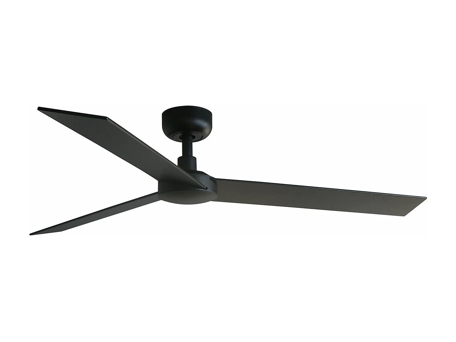 RUDDER L Schwarz/Walnuss-Lüfter