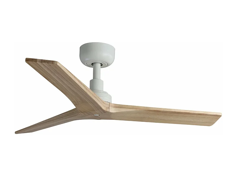 Ventilador KLIM S DC branco/carvalho