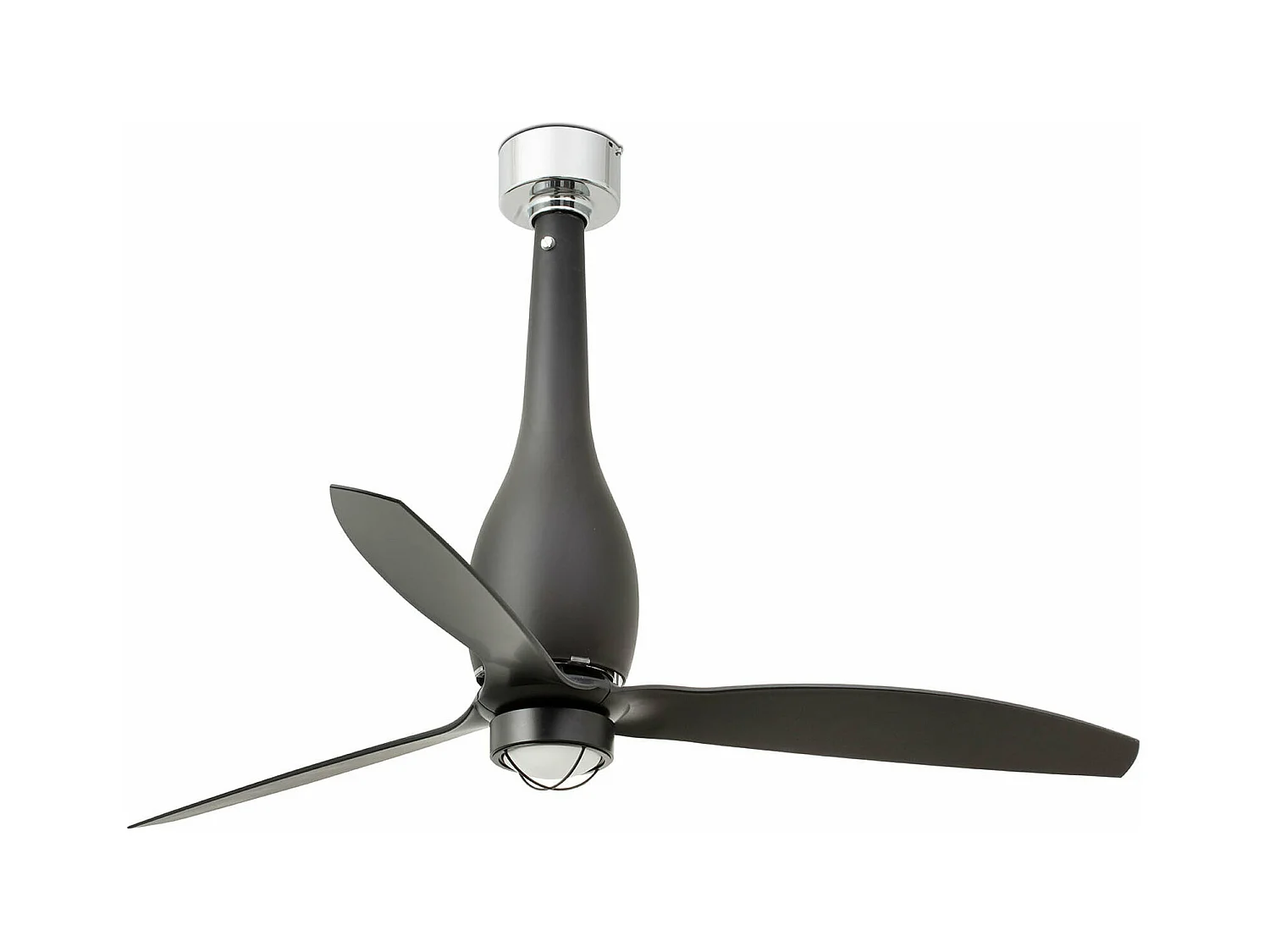 ETERFAN M LED Ventilateur DC noir mat