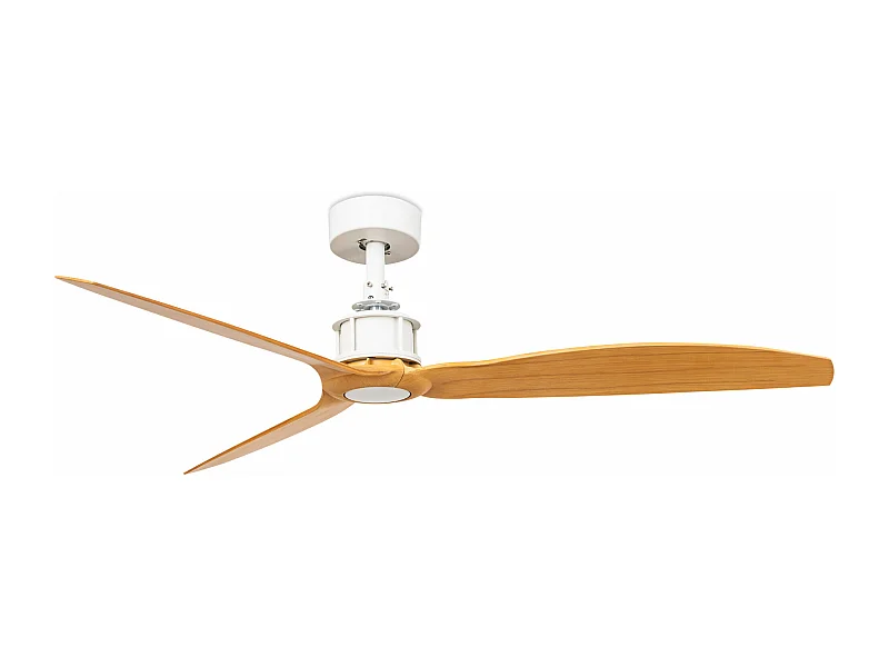 JUST FAN M Wit/licht hout DC-ventilator