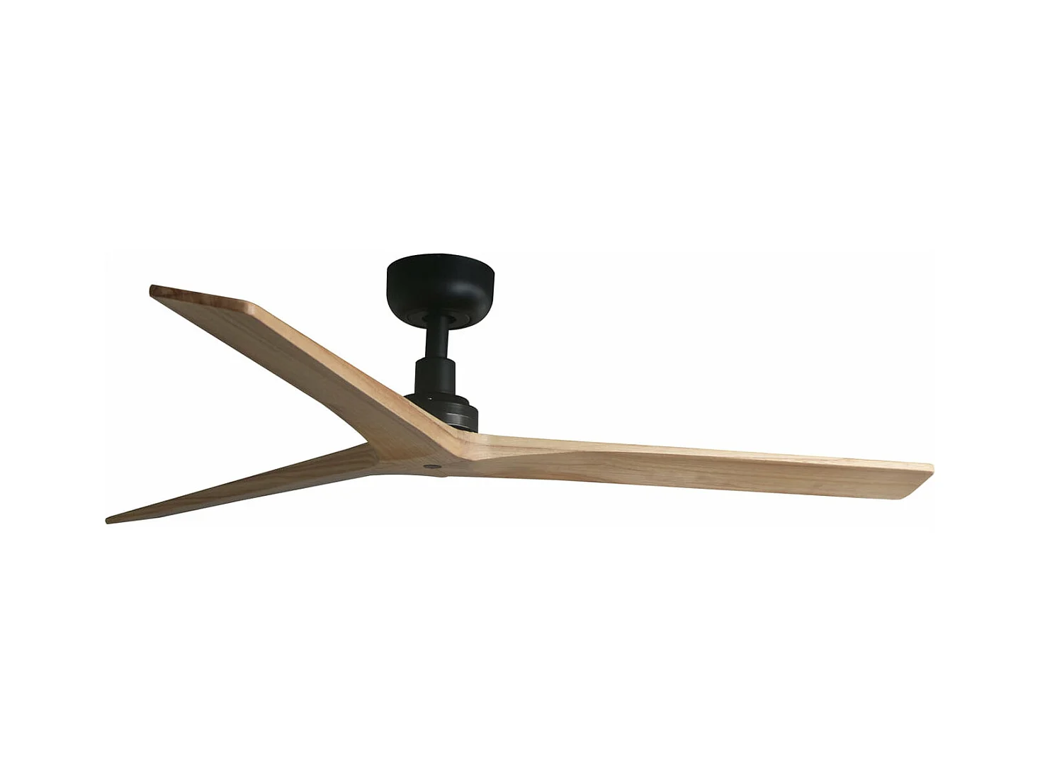 KLIM M Ventilateur noir/chêne DC