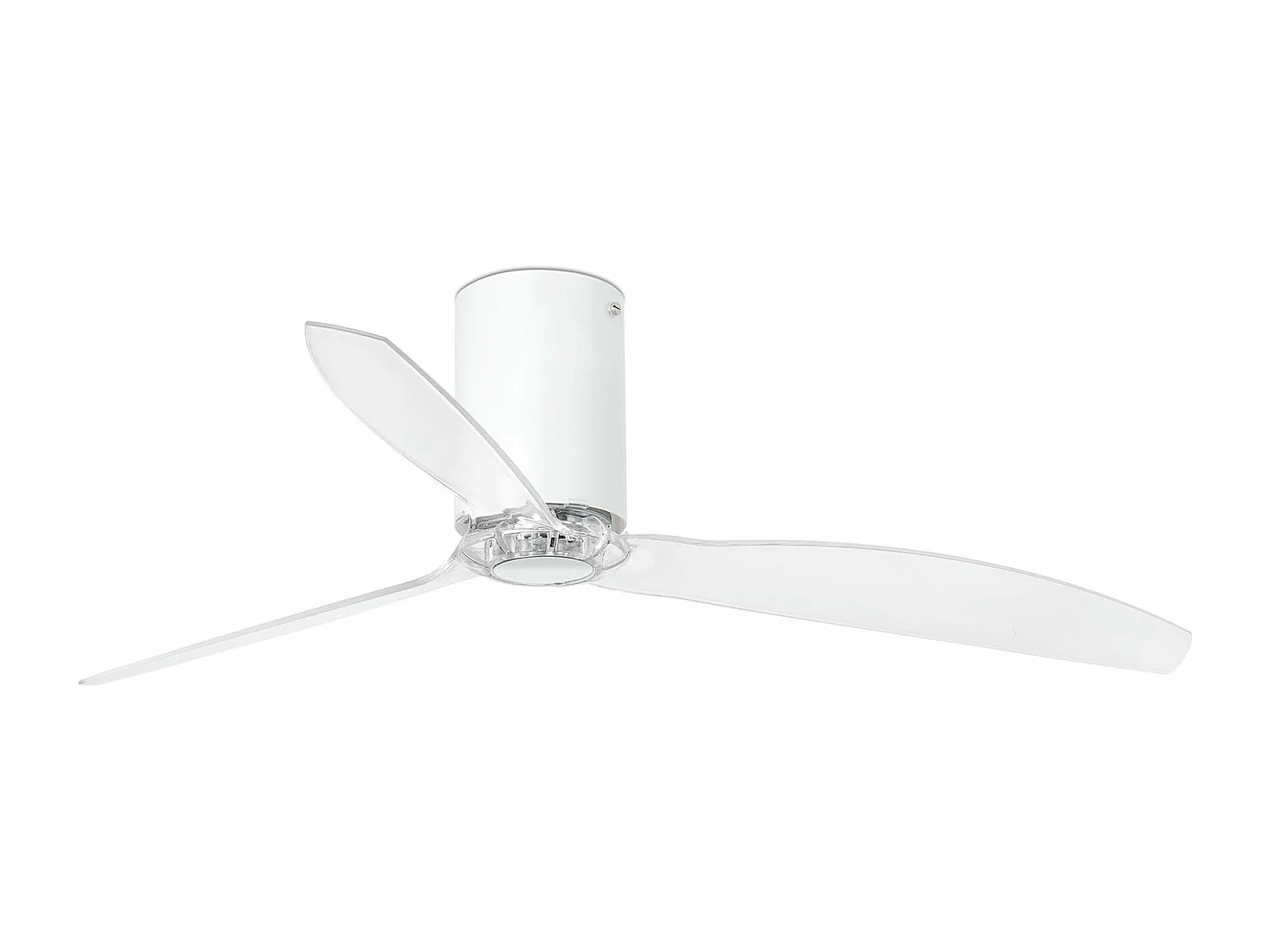 MINI TUBE FAN M Ventilador DC branco mate/transparente