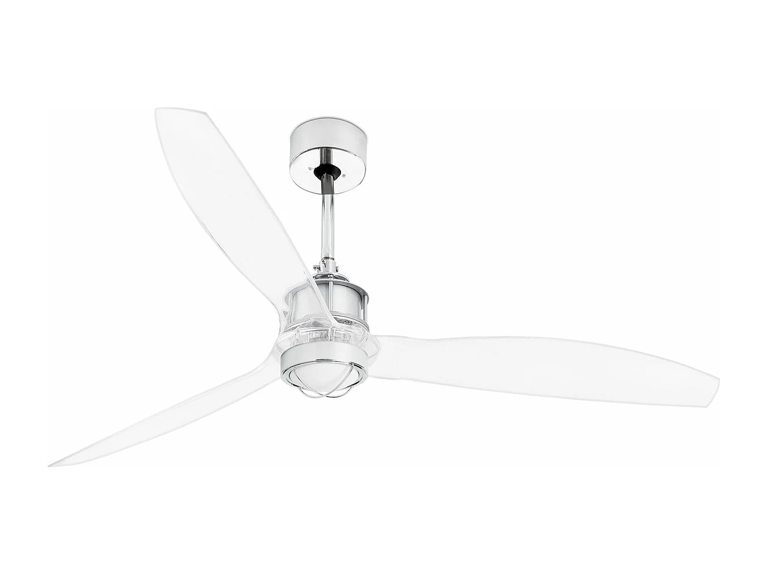 JUST FAN M LED Chrom DC-Lüfter