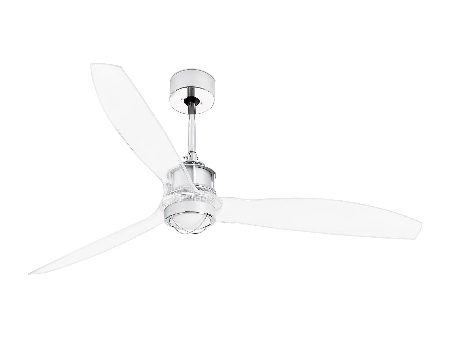 JUST FAN M LED Chroom DC-ventilator