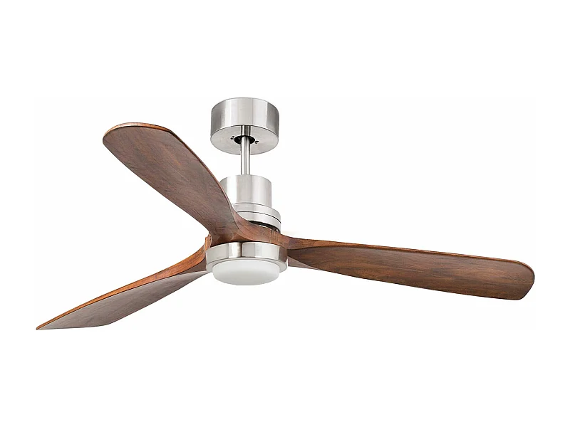 LANTAU L LED Ventilateur DC nickel mat