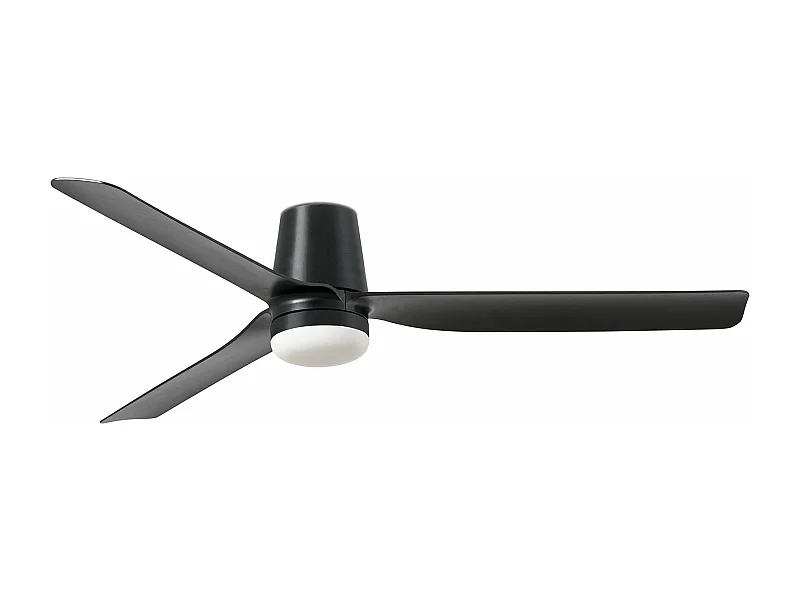 Ventilador PUNT TUB M LED preto DC