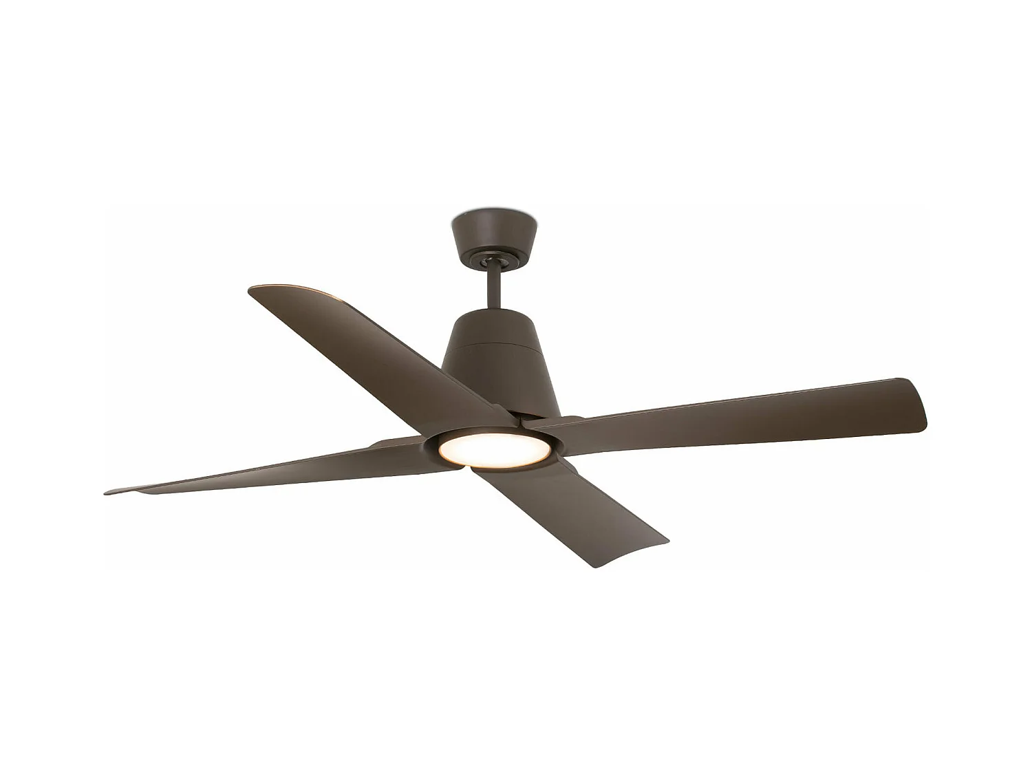 Ventilateur de plafond TYPHOON M LED marron DC