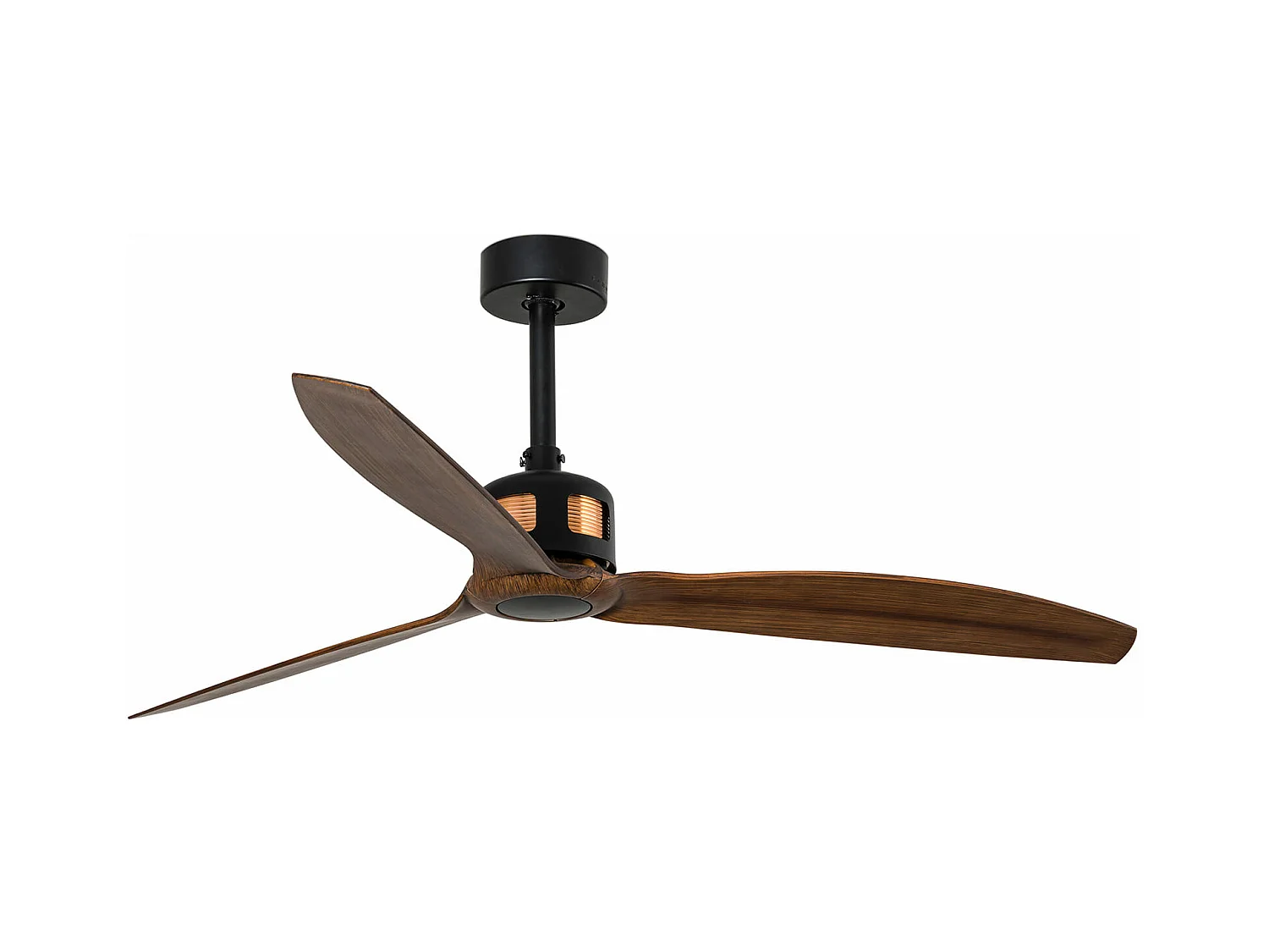 VENTILATEUR CUIVRE M Ventilateur noir/bois
