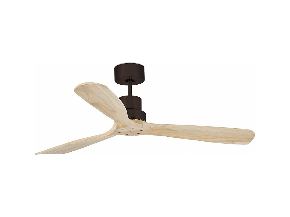 Ventilateur DC LANTAU L Marron/pin