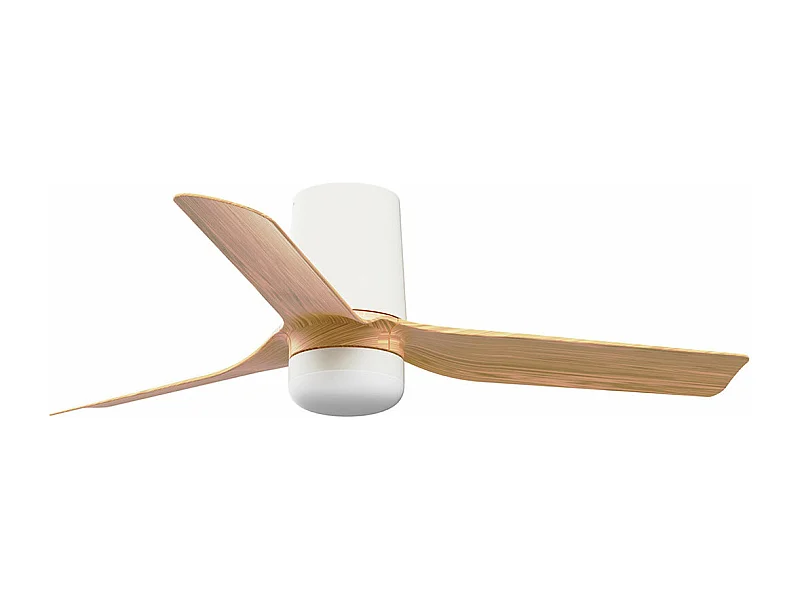 MINI PUNT TUB S LED Blanc/bois clair Ventilateur DC