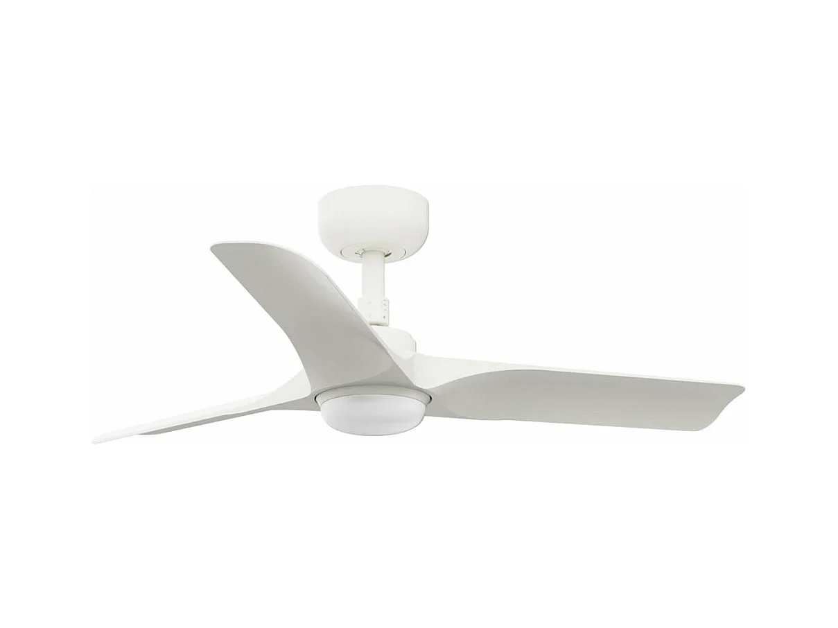 HEY S LED Ventilateur de plafond blanc
