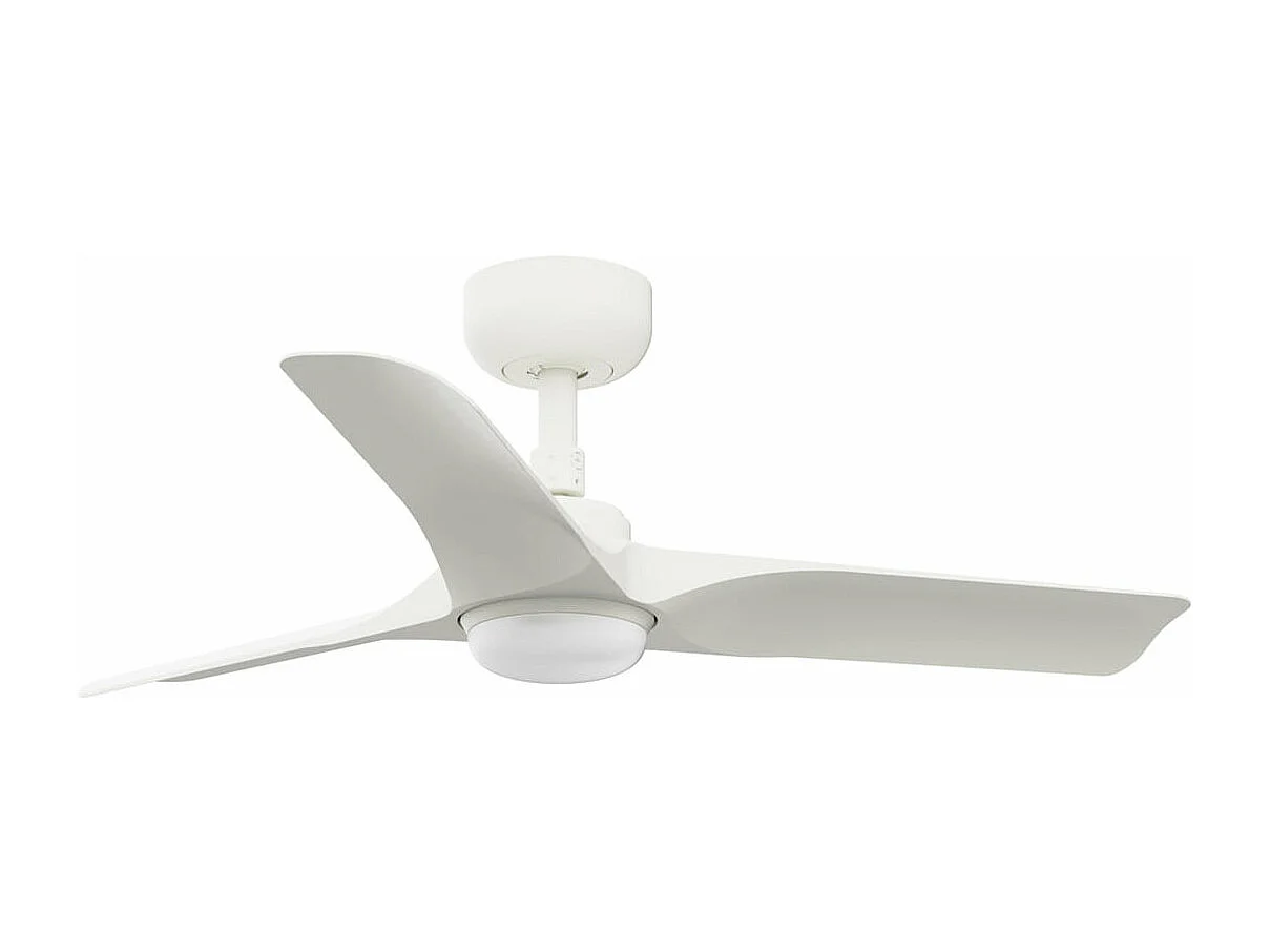 HEY S LED Ventilateur de plafond blanc