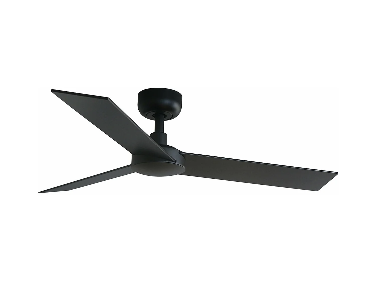 RUDDER S Zwart/walnoot ventilator