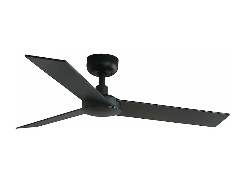 Ventilateur RUDDER S Noir/noyer