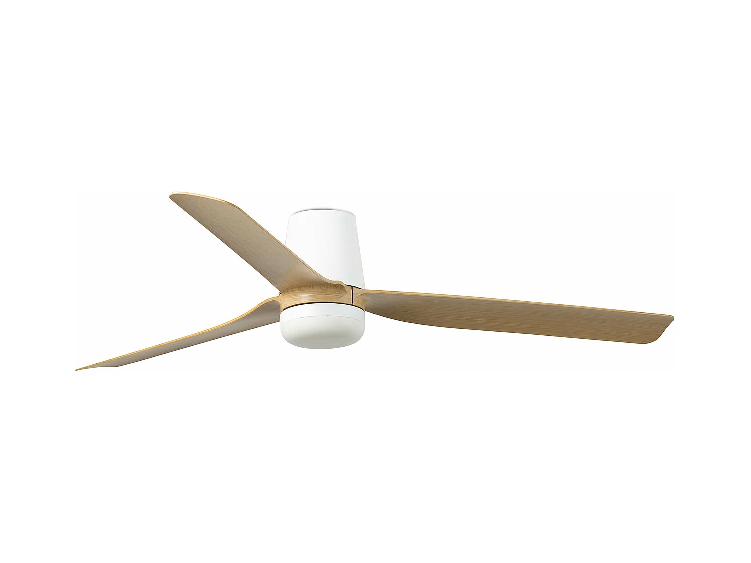 PUNT TUB M LED Blanc/bois clair Ventilateur DC