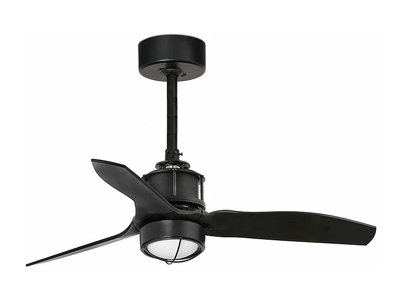 Ventilador LED JUST FAN XS Negro Mate DC 81cm