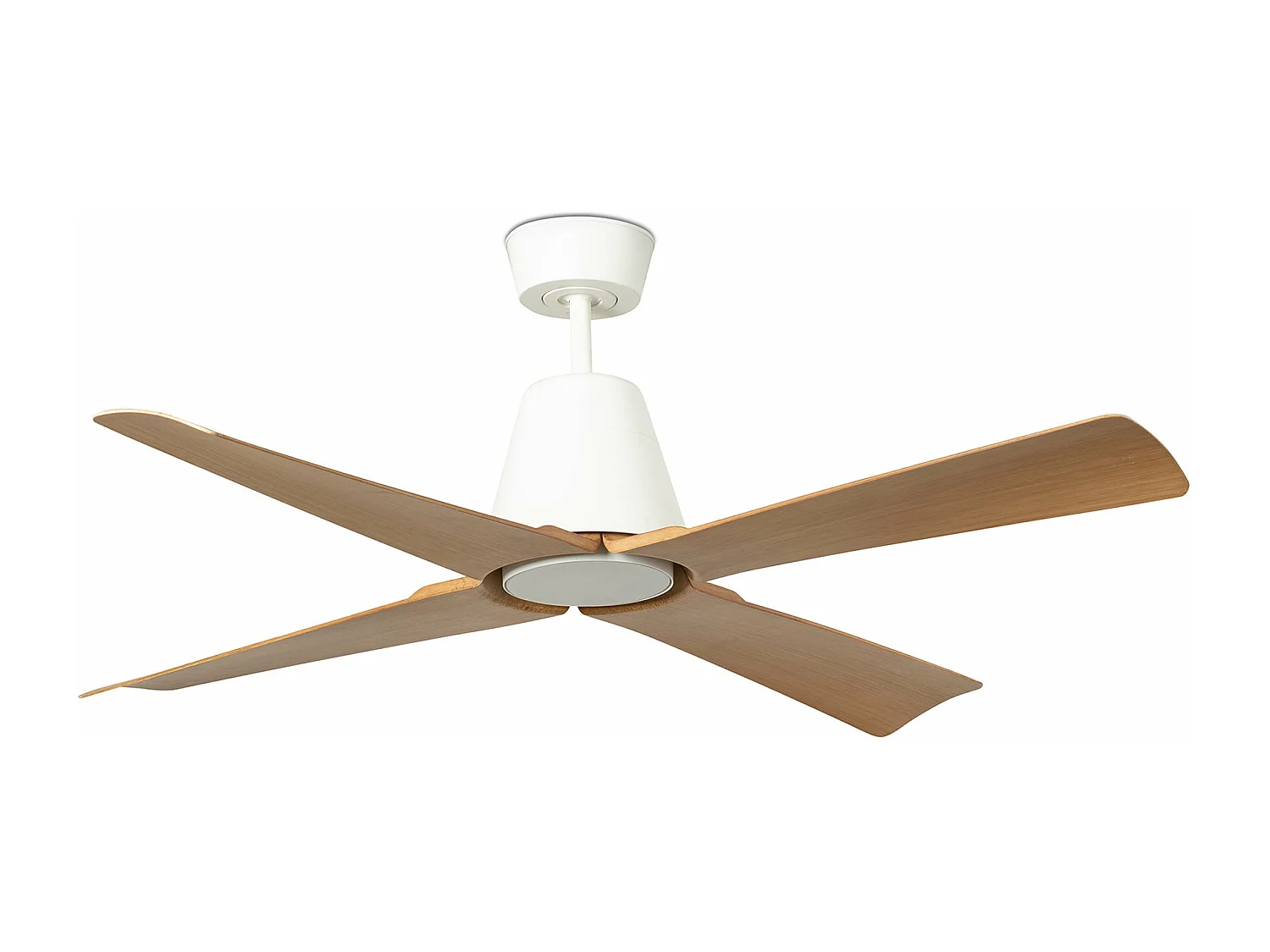 Ventilador LED TYPHOON M LED blanco/madera