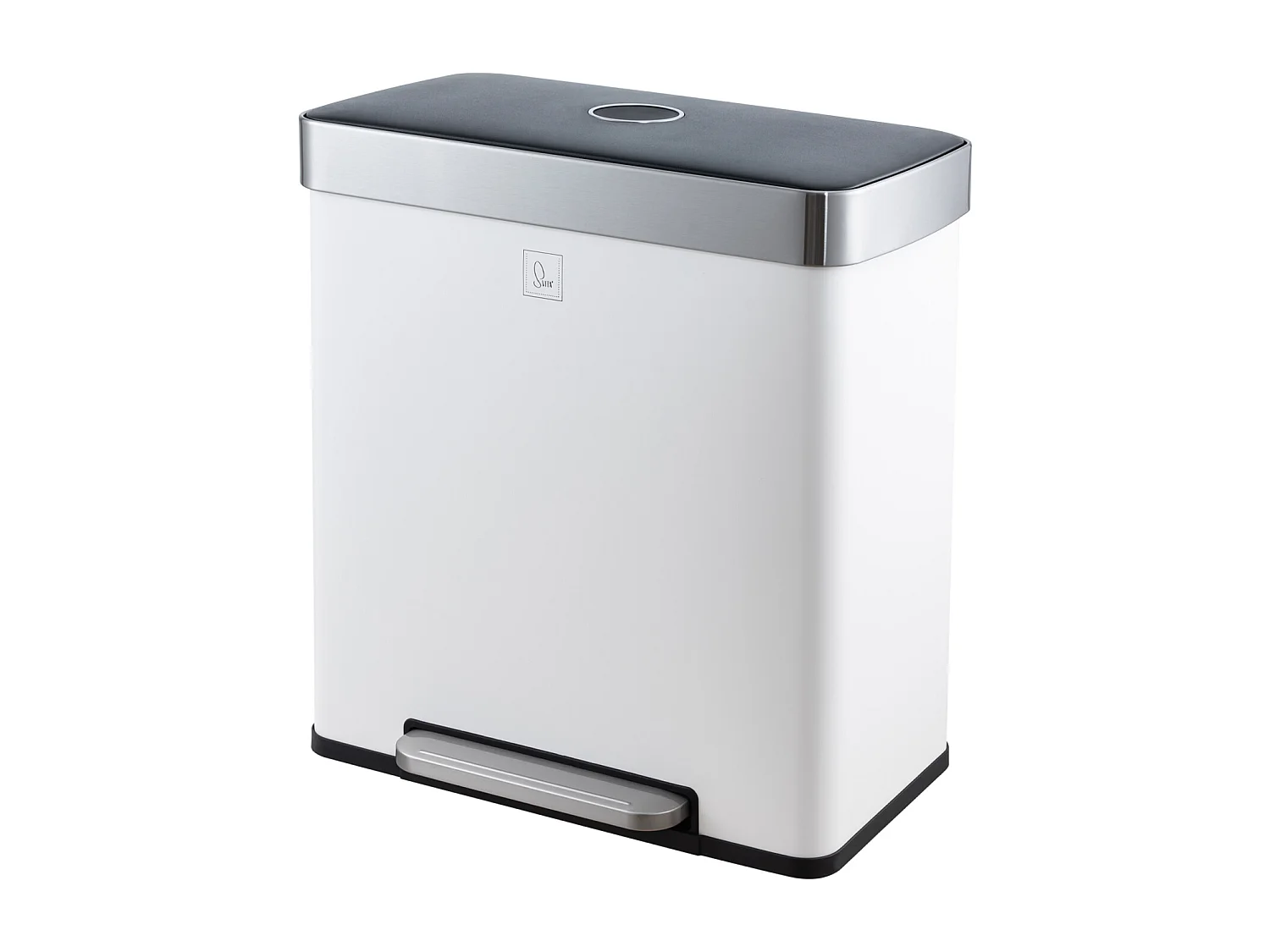 MÜLLEIMER LT2X30 60l Weiß