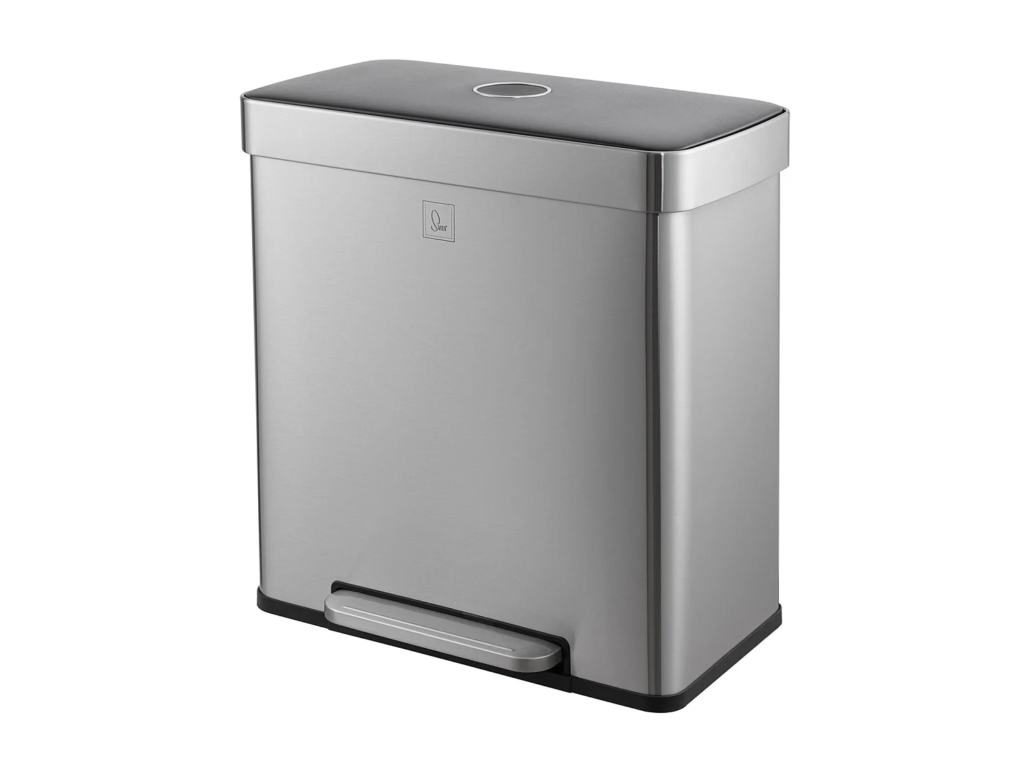 MÜLLEIMER LT2X30 60l Silber