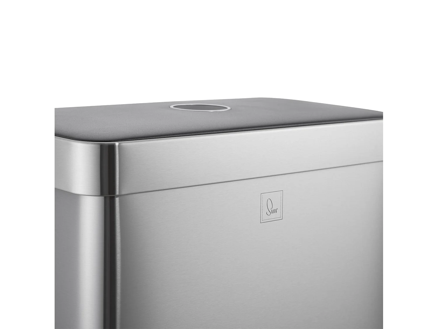 MÜLLEIMER LT2X30 60l Silber