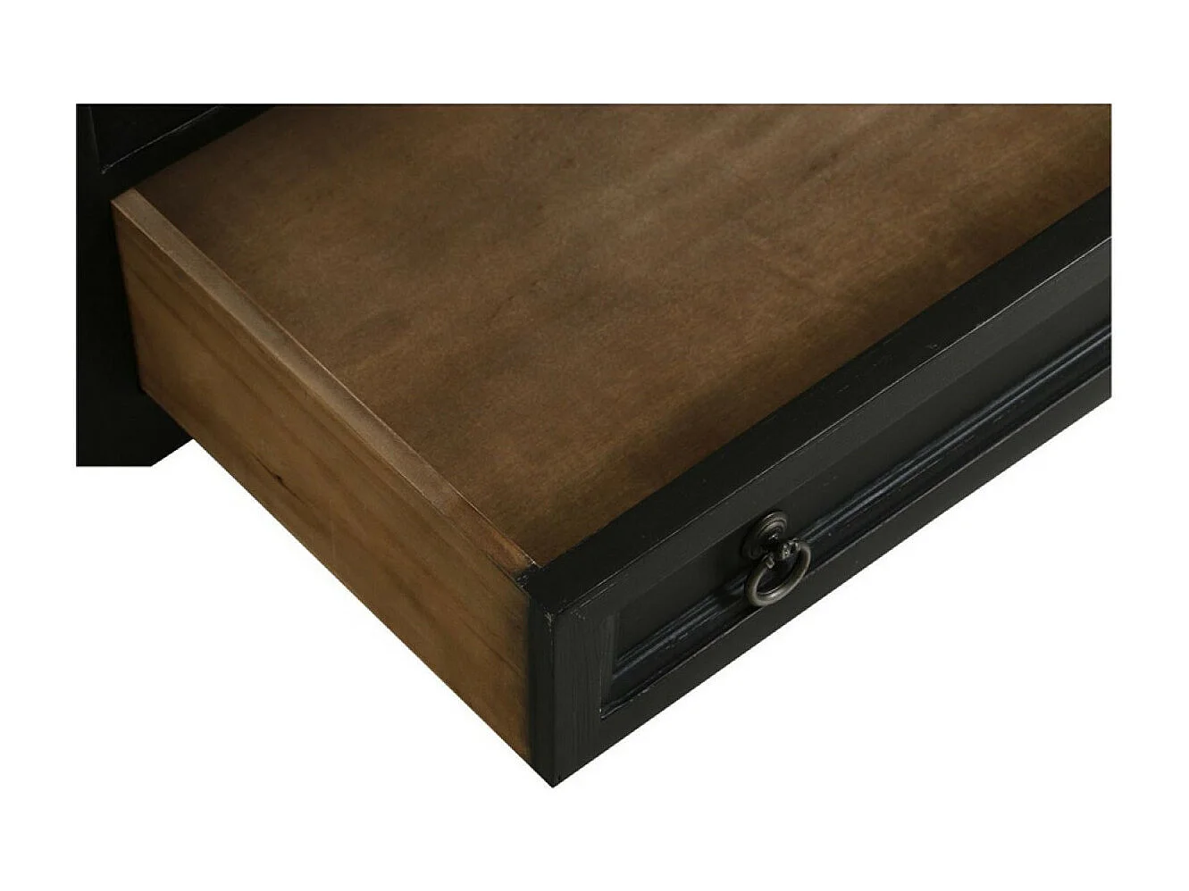 Table basse rectangulaire Bois Noir - Esquisse Interior's