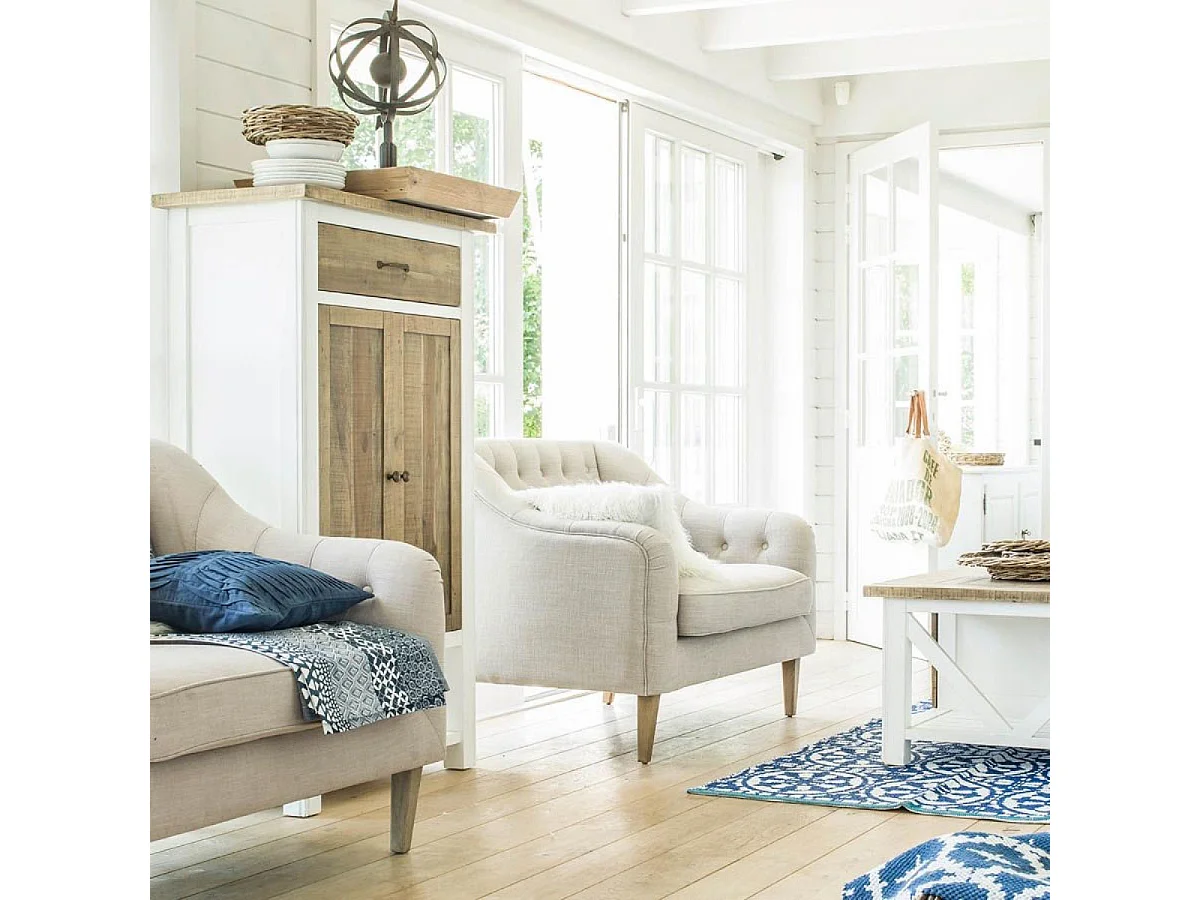 Bibus MDF Blanc - Rivages Interior's