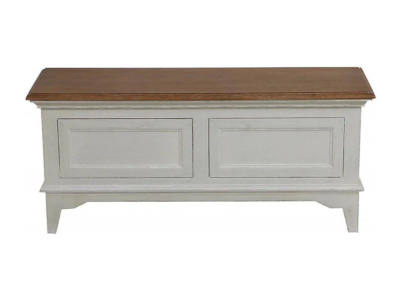 Meuble d'entrée module bas Bois Blanc - Esquisse Interior's