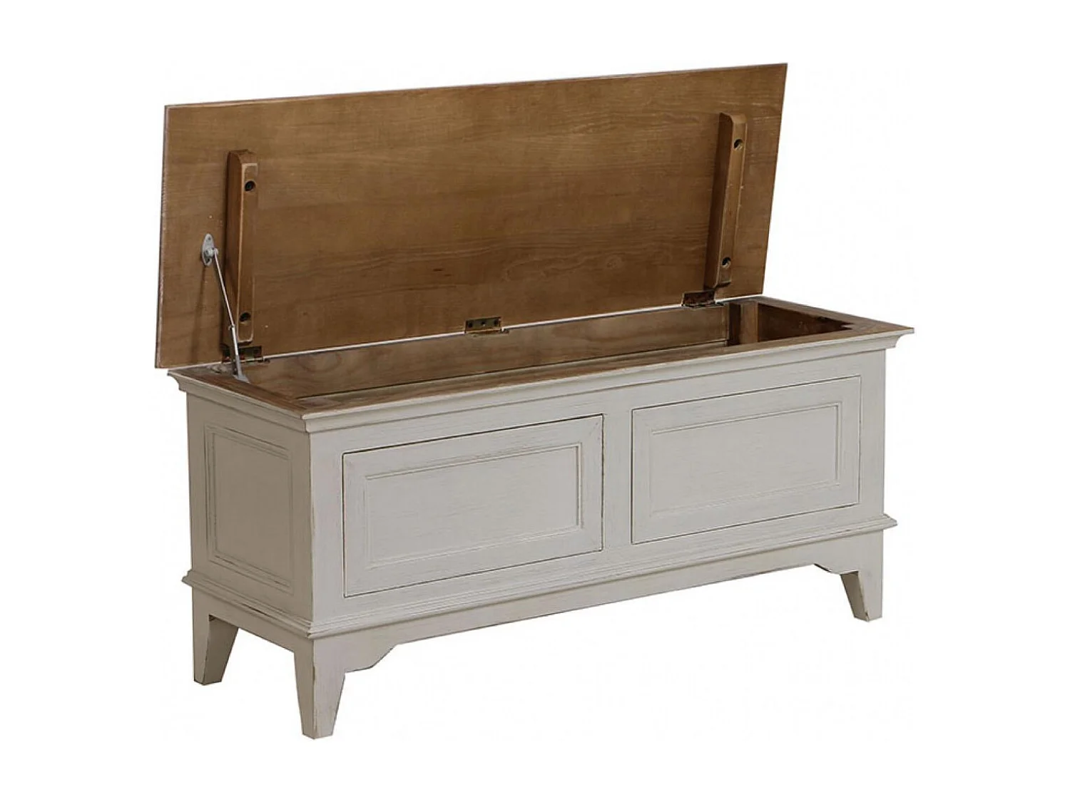 Meuble d'entrée module bas Bois Blanc - Esquisse Interior's