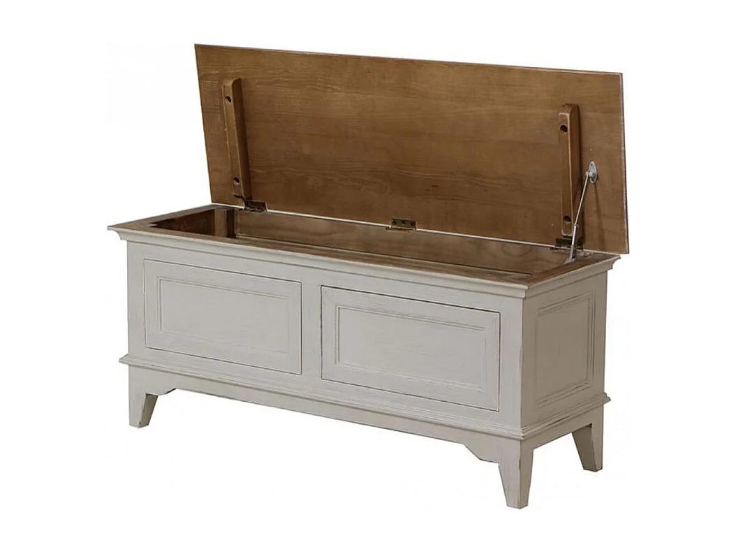 Meuble d'entrée module bas Bois Blanc - Esquisse Interior's