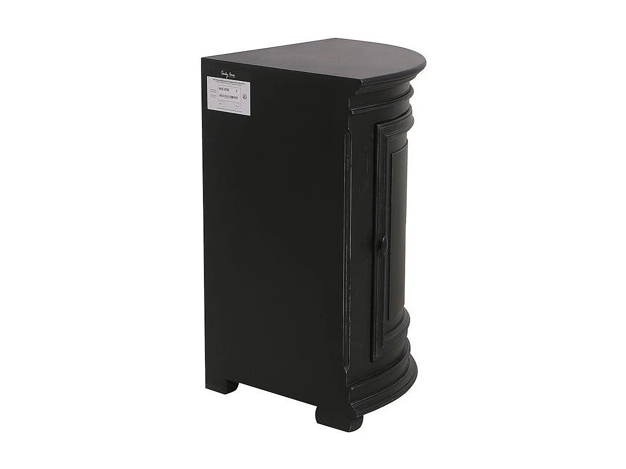 Encoignure basse Bois Noir - Harmonie Interior's