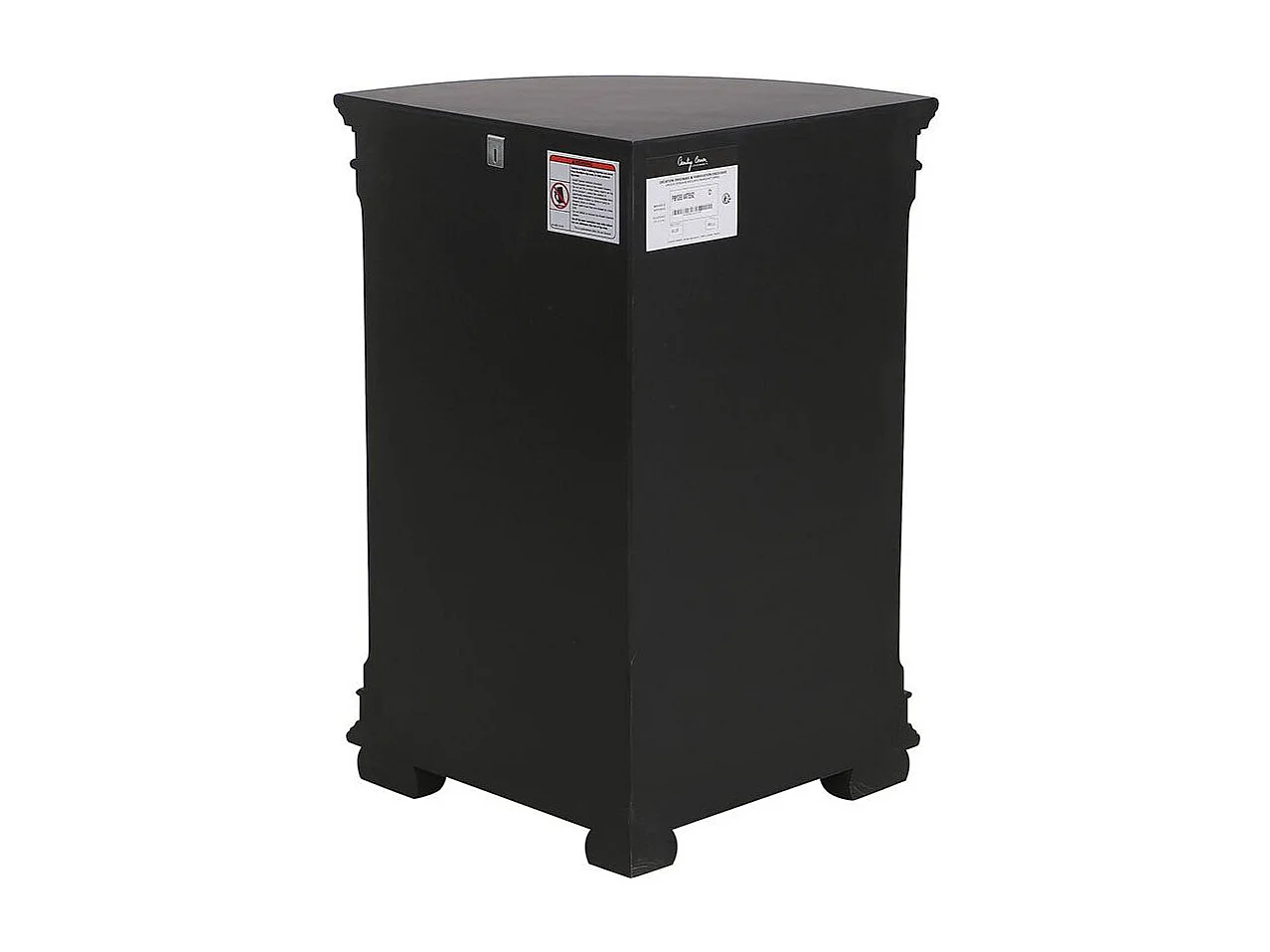 Encoignure basse Bois Noir - Harmonie Interior's