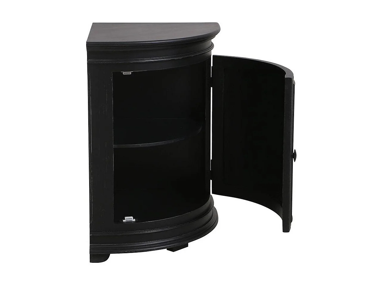 Encoignure basse Bois Noir - Harmonie Interior's