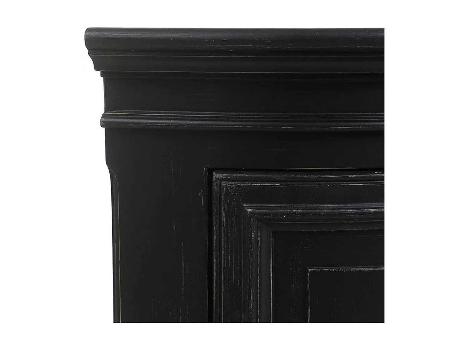 Encoignure basse Bois Noir - Harmonie Interior's