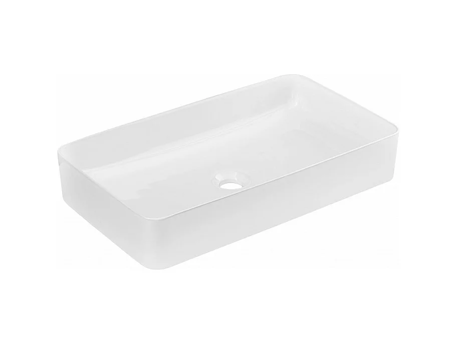 Umywalka nablatowa SLIM 2 E-6275 biała