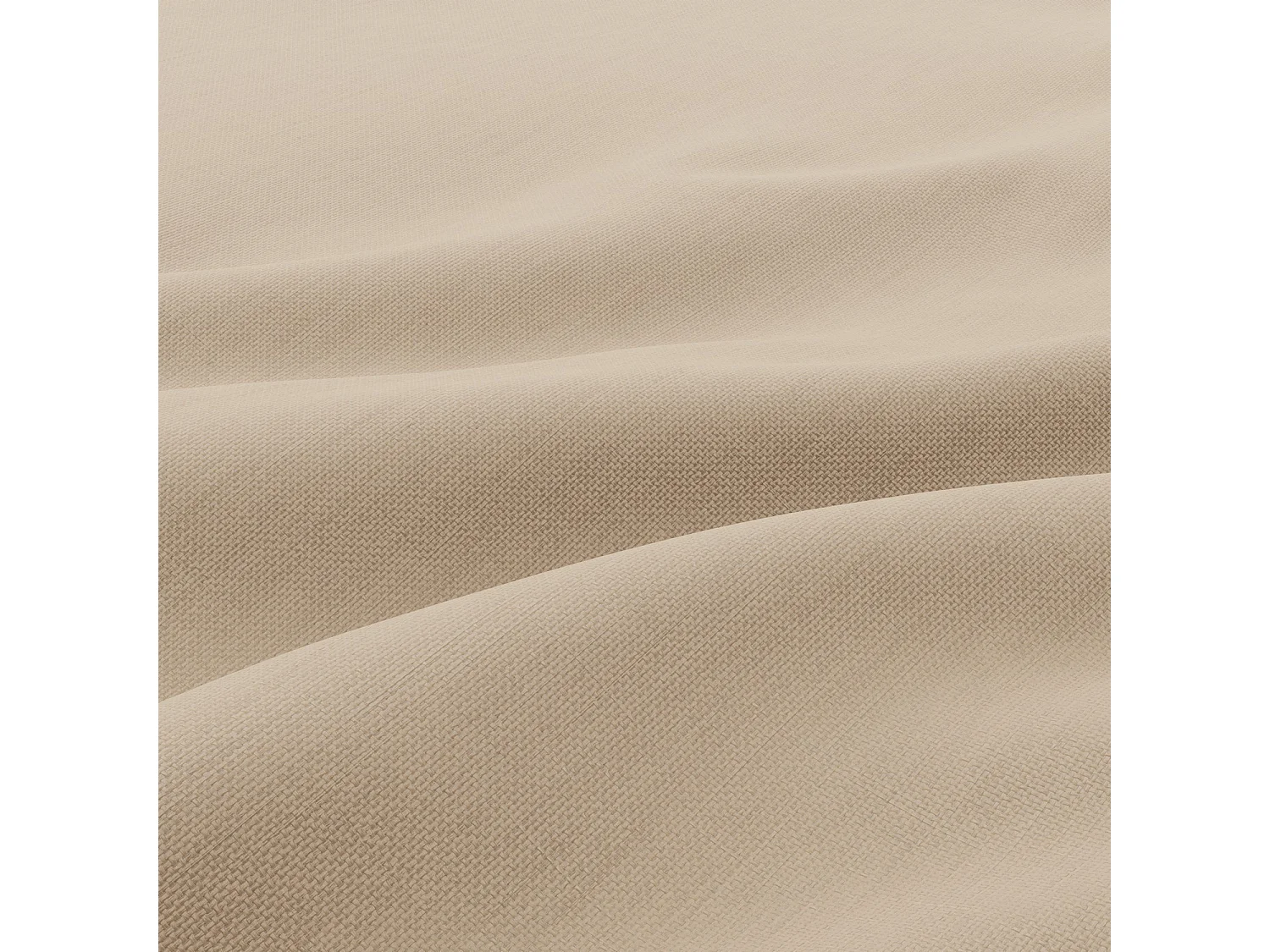 Gepolstertes Bett mit Kopfteil 90x200 cm,  Beige