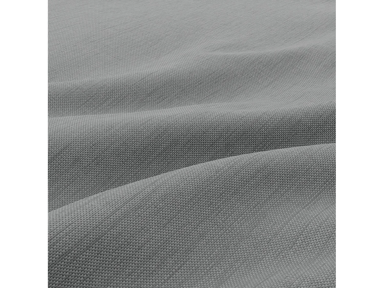 Kontinentales Bett mit Kopfteil 120x200 cm,  Grau