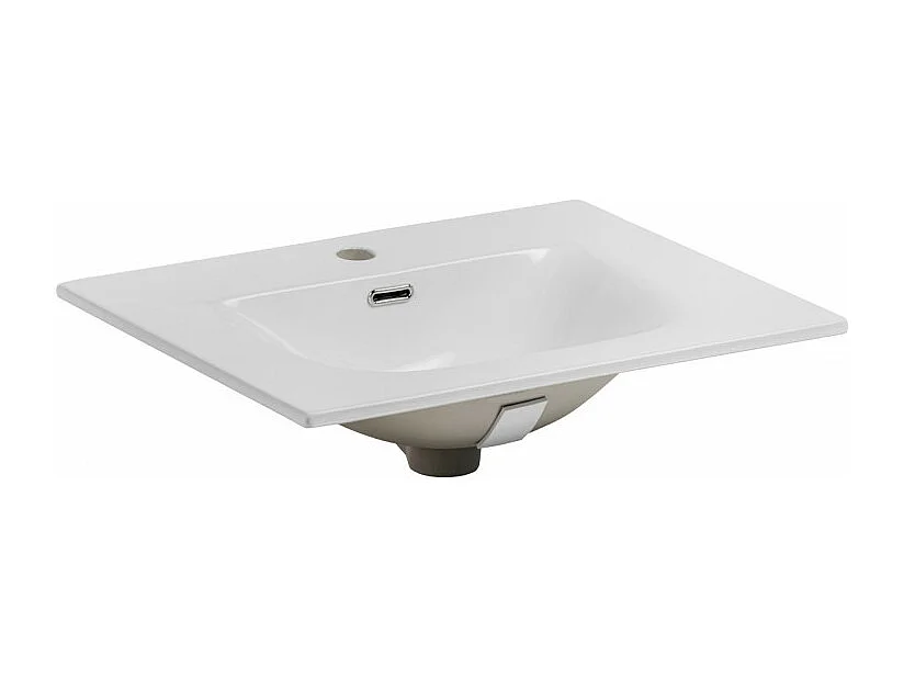 Vasque en céramique Sky - 61 x 46 x 17 cm - Blanc