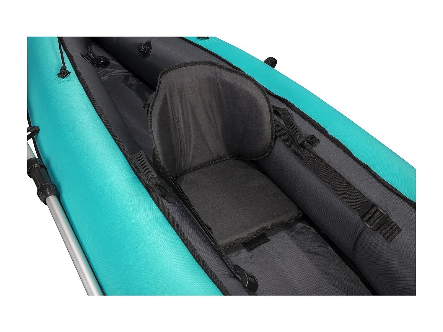 Kayak Hinchable Bestway Hydro-Force Ventura 280x86 cm 1 Persona con Inflador y Remo