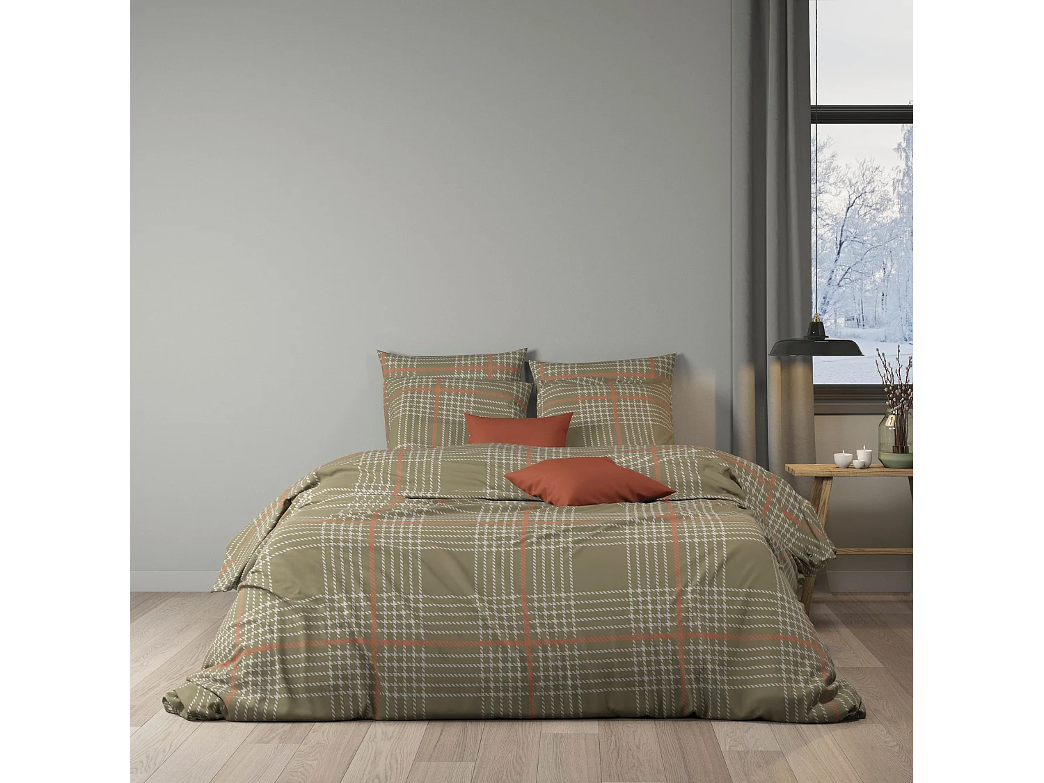 Parure de lit Suffolk 240x220 cm