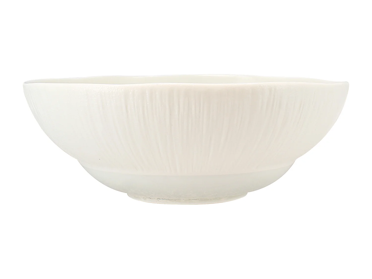 Ogo Living - Lot 6 Assiettes Creuses Urus 20cm En Porcelaine Bleu Et Blanc