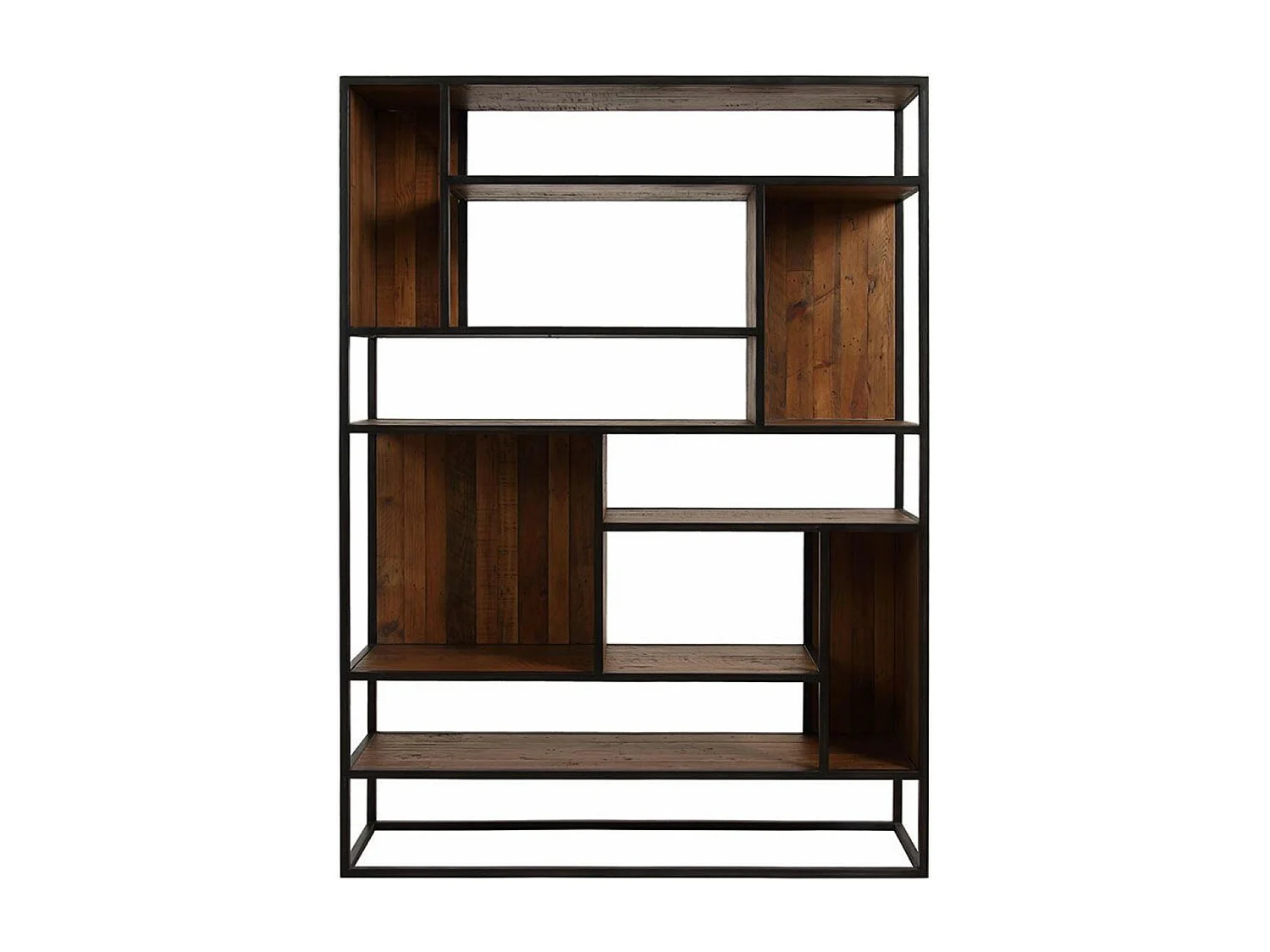 Bibliothèque à cases MDF Marron - Manufacture Interior's