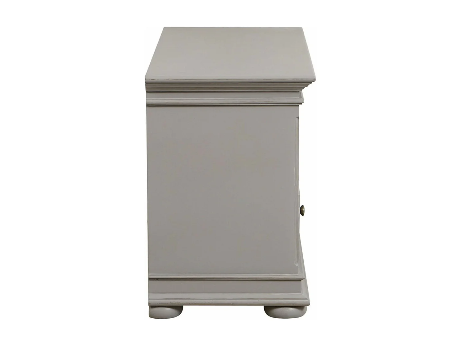 Meuble tv avec 2 rangements MDF Gris - Harmonie Interior's