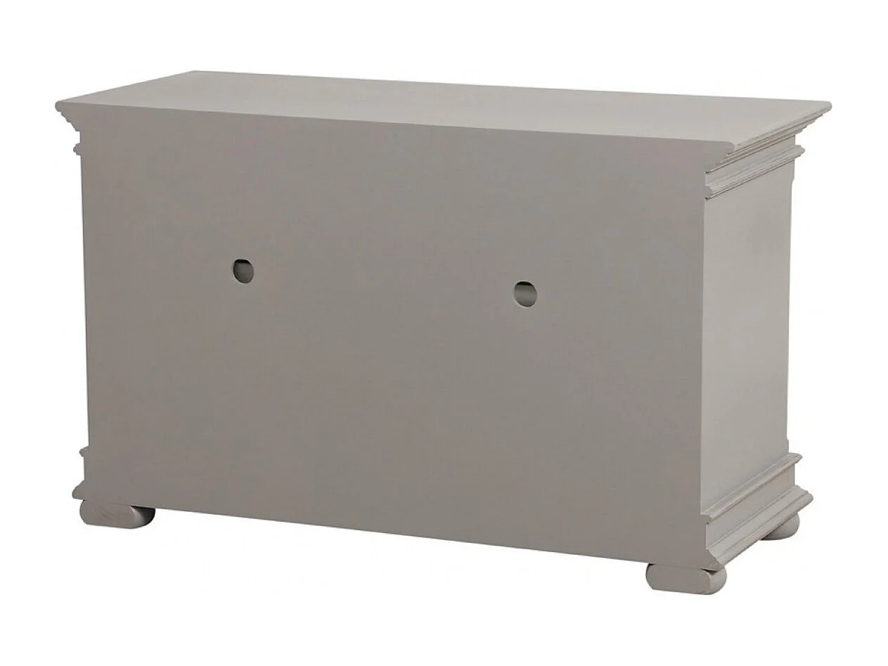 Meuble tv avec 2 rangements MDF Gris - Harmonie Interior's