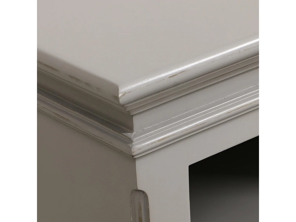 Meuble tv avec 2 rangements MDF Gris - Harmonie Interior's