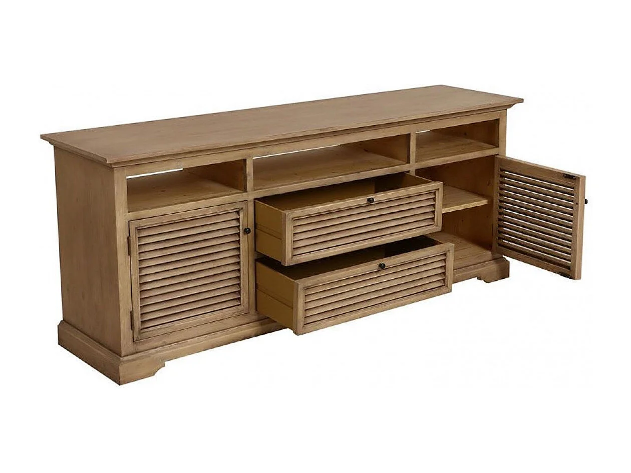 Meuble tv Bois Beige - Vénitiennes Interior's