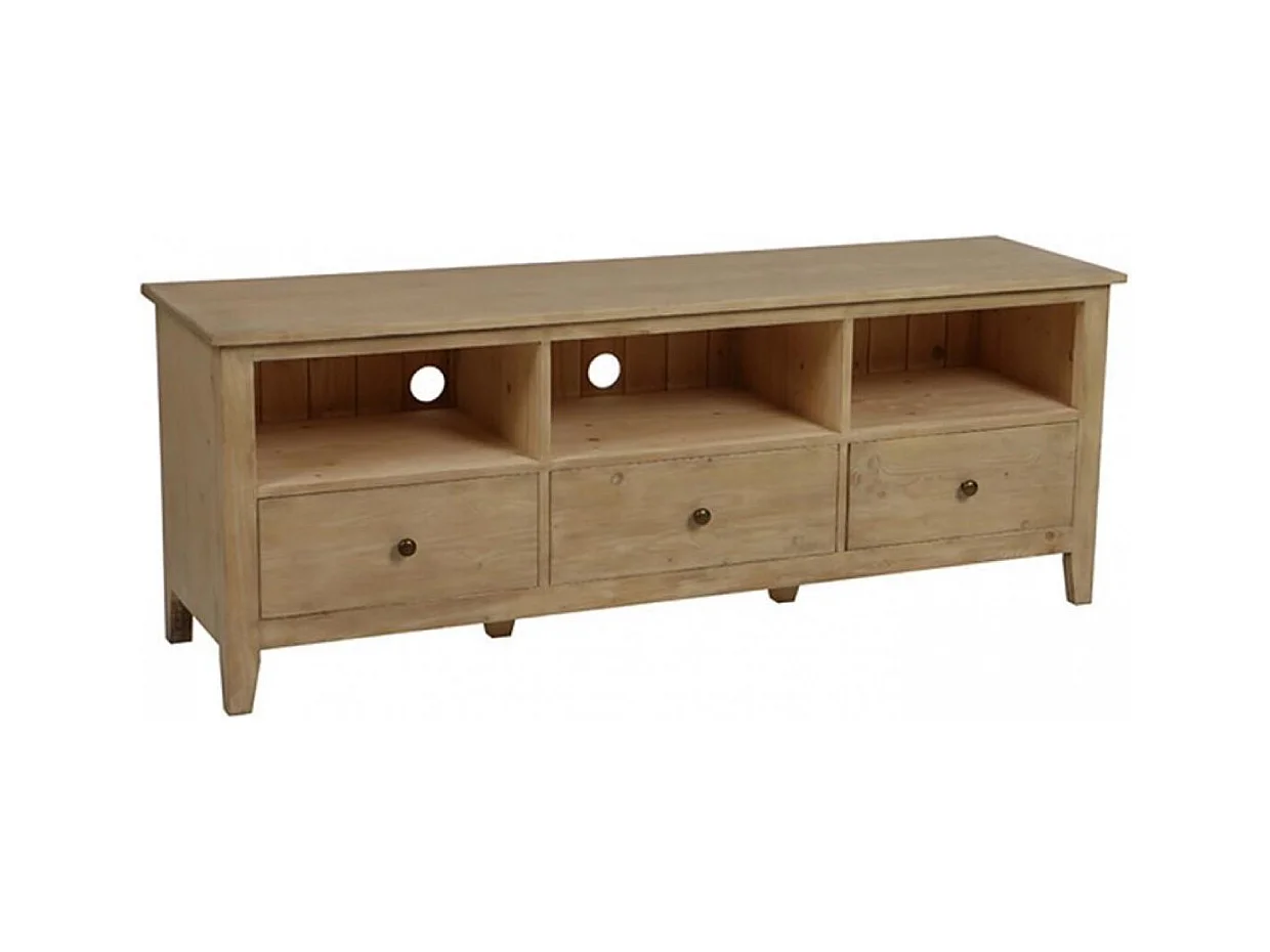 Meuble tv Bois Beige - First Interior's