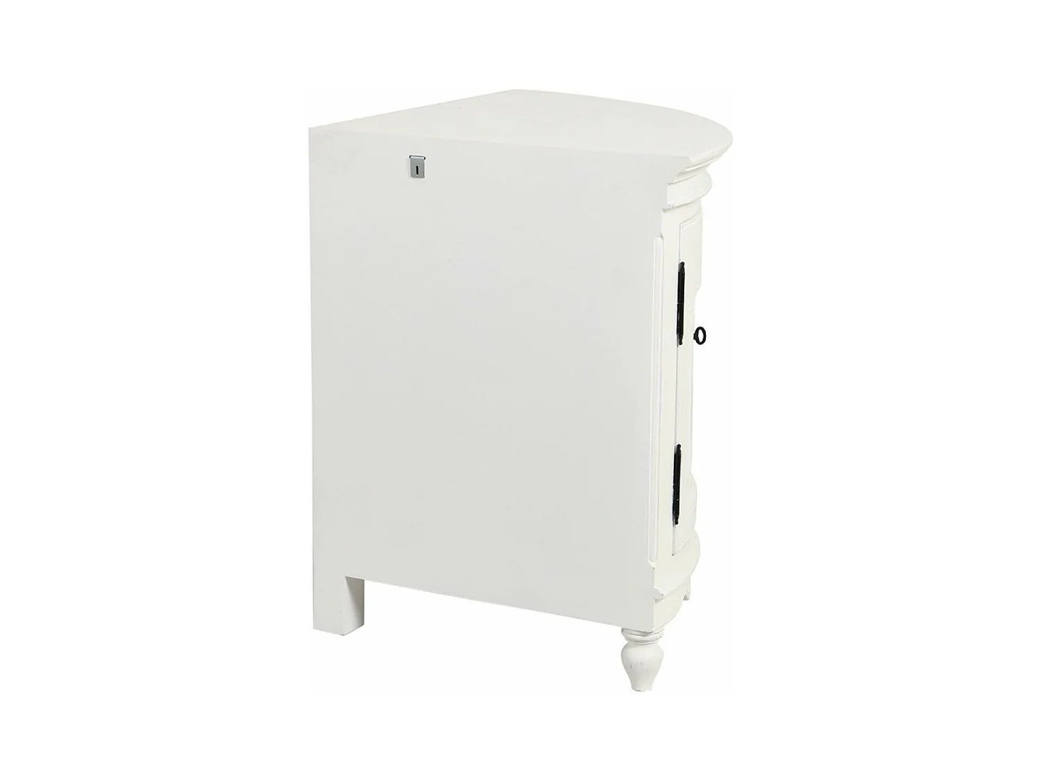 Encoignure basse MDF Blanc - Romance Interior's