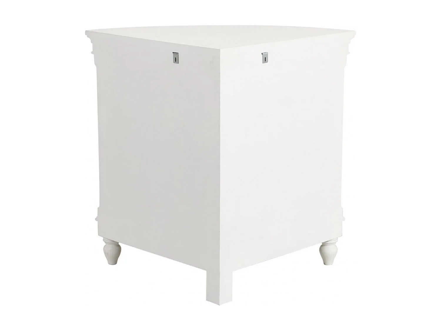 Encoignure basse MDF Blanc - Romance Interior's